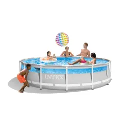 Piscine de jardin 427 x 107 cm, parfaite pour se détendre au soleil