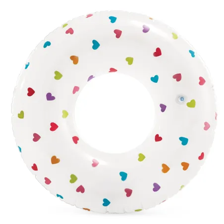 Bouée de natation en forme de cœur 81 cm en matériau durable
