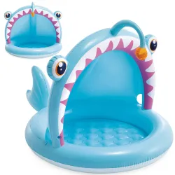 Piscine enfant Pêcheur avec Auvent 102 x 94 cm Intex 58419