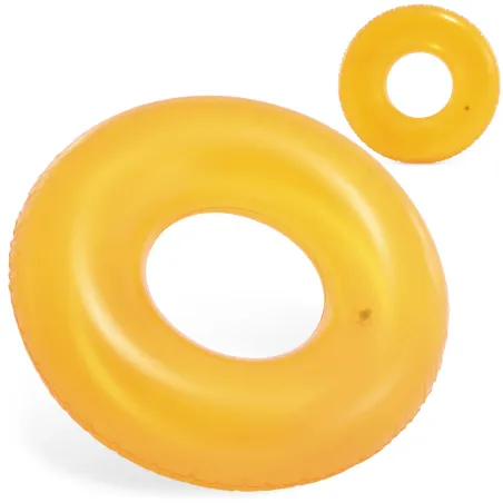 Bouée de nage orange 76 cm, parfaite pour l'été, bouées