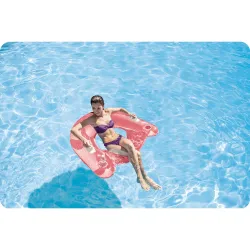 Fauteuil de nage avec poignées, idéal pour s'amuser dans l'eau