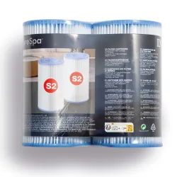 Filtre pour pompe Pure SPA 2 pcs type S2 Intex 20912 pour SPA gonflables