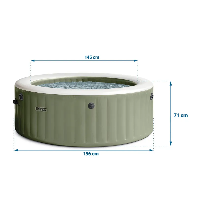 SPA gonflable avec hydromassage, excellent pour les rassemblements familiaux et entre amis