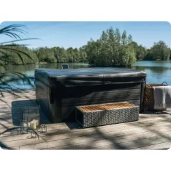 SPA gonflables Oslo 6 personnes, confortable et facile à utiliser dans le jardin