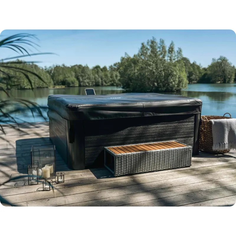 SPA gonflables Oslo 6 personnes, confortable et facile à utiliser dans le jardin