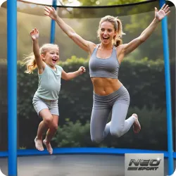 Trampoline de jardin 6ft, idéal pour l'activité physique en extérieur