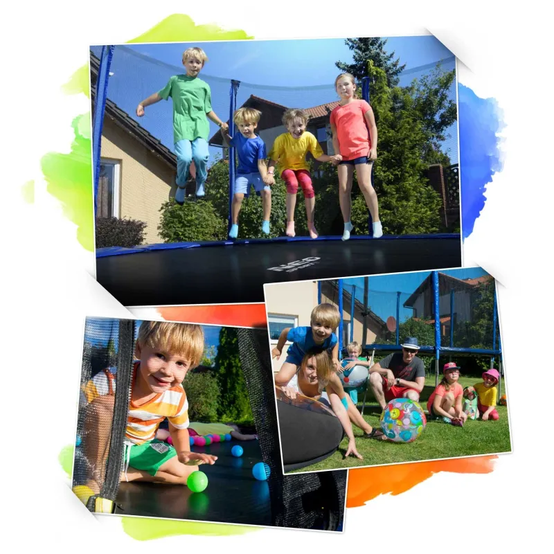 Trampoline de Jardin 6ft parfait pour le plaisir en plein air des enfants