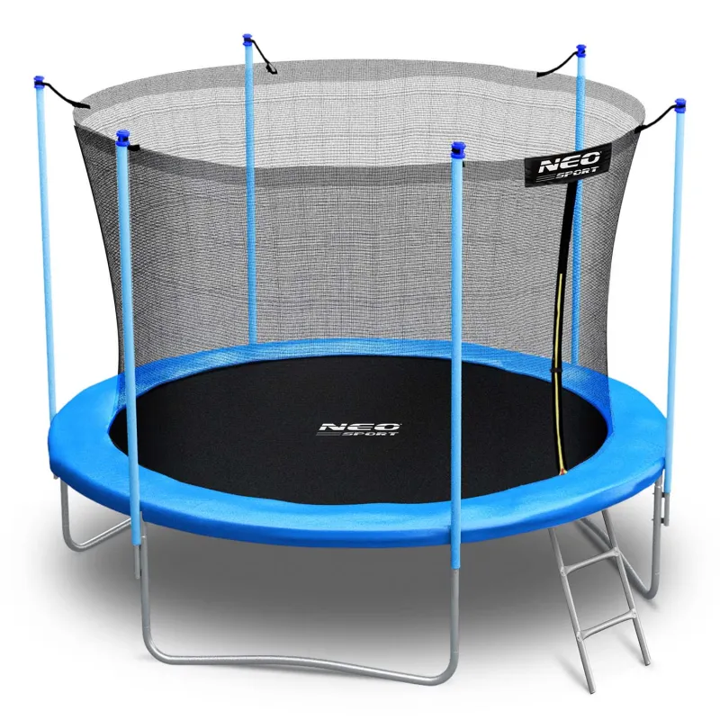 Trampoline de Jardin 8ft vert, parfait pour jouer à l'extérieur