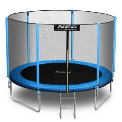 Trampoline de jardin 8ft/252cm avec filet externe et échelle