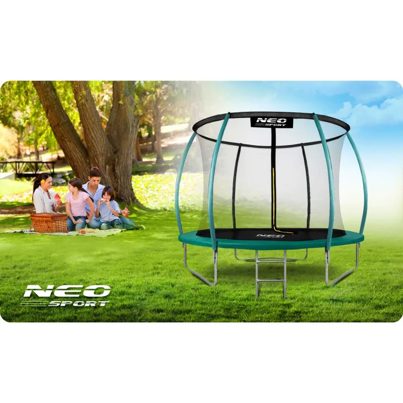 Trampoline de jardin 8ft, amusement sûr pour toute la famille