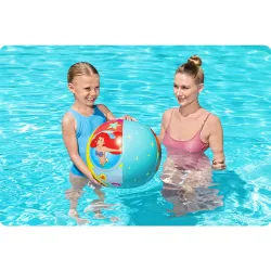 Ballon de plage coloré Disney Princess, idéal pour jouer dans le jardin