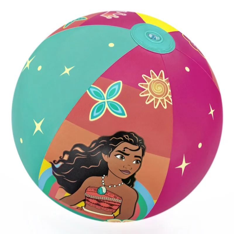 Ballon de plage gonflable Disney Princess, idéal pour les aventures d'été dans l'eau
