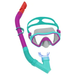 Bestway 25046 Ensemble Palmes-Masque pour Jeunes, un excellent cadeau pour les jeunes passionnés d'eau