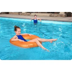 Grand anneau de nage 91 cm, confortable et sûr pour les enfants