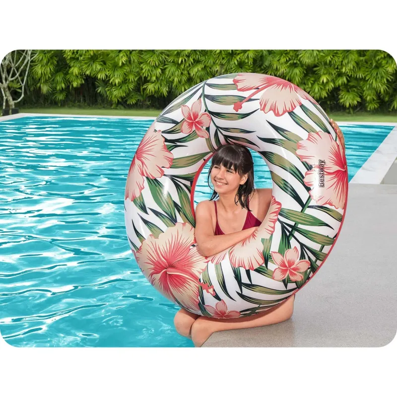 Bouée de natation 119 cm, excellente pour enfants et adultes