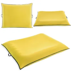 Matelas gonflable Luxe Lounge avec dossier confortable, parfait pour s'amuser dans l'eau