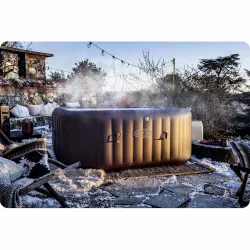 SPA Gonflable Lay-Z Maldives Pro 7 personnes, parfait pour la détente au jardin avec des amis