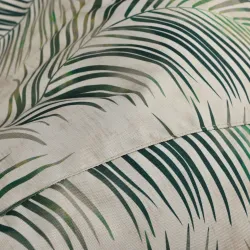 Pouf Poire blanc Drop XXL, parfait pour l'extérieur, confortable et moderne