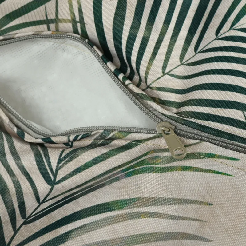 Repose-pieds blanc en nylon pour l'extérieur