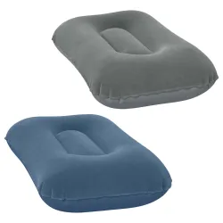 Coussin gonflable en velours 42 x 26 cm Bestway 67121 bleu marine
