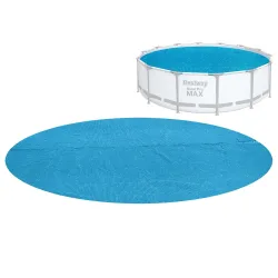 Bâche solaire pour piscine cadre 427 cm Bestway 58252