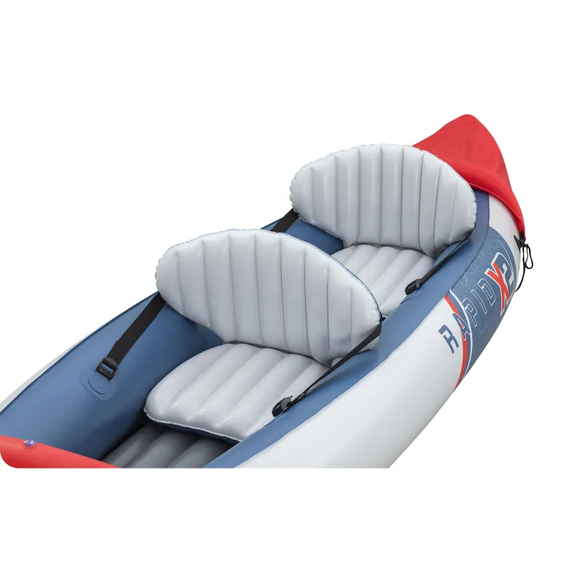 Kayak Lite Rapid X2, matériau PVC durable pour les loisirs aquatiques