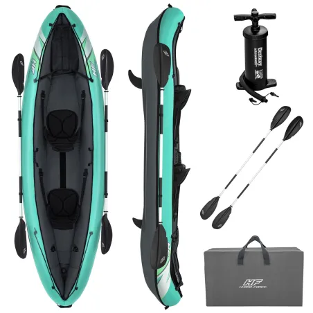 Kajak Hydro-Force Ventura X2 Bestway 65052, kayak gonflable résistant pour aventures aquatiques