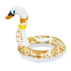 Bouée Bestway 36306, design de cygne, parfaite pour s'amuser dans le jardin