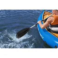 Pagaies en aluminium 230 cm Bestway 62174, idéales pour le rafting et les activités récréatives