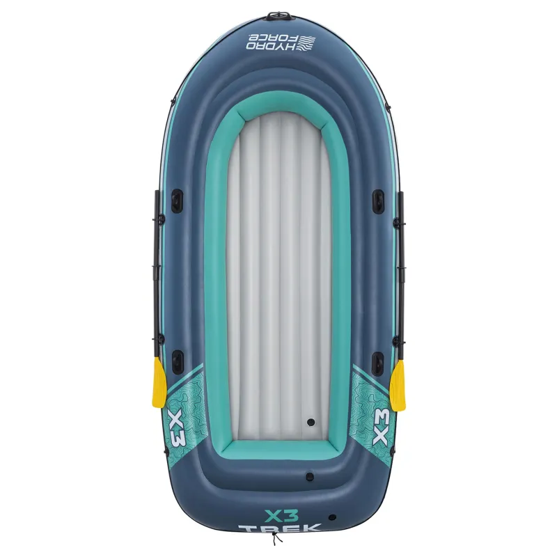 Ponton Trek X3, bateau pneumatique coloré pour s'amuser en famille