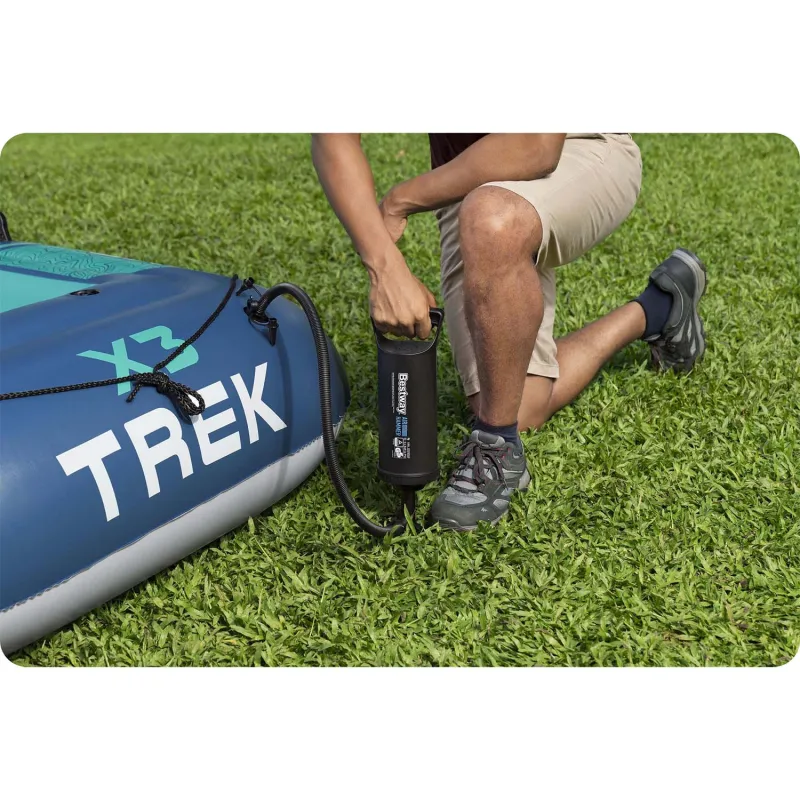 Ponton Trek X3, bateau pneumatique confortable pour se détendre à la plage