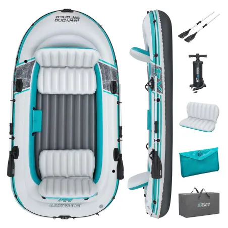 Bateau pneumatique Hydro-Force Adventure X4 Bestway 65158 en matériau durable
