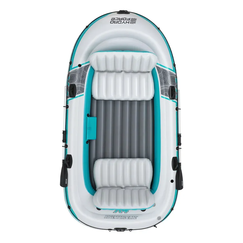 Bateau pneumatique Hydro-Force Adventure X4 Bestway 65158 bleu pour le plaisir en plein air