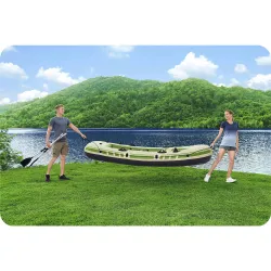 Ponton Voyager X3 294 x 137 cm, fabriqué en PVC durable