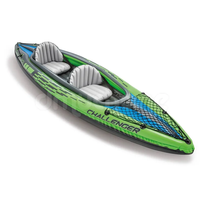 Kayak INTEX 68306, 351 x 76 x 38 cm, de couleur bleue, parfait pour passer du temps sur l'eau