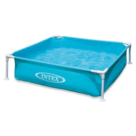 Piscine tubulaire pour enfants 122 x 122 x 30 cm, parfaite pour s'amuser cet été dans le jardin