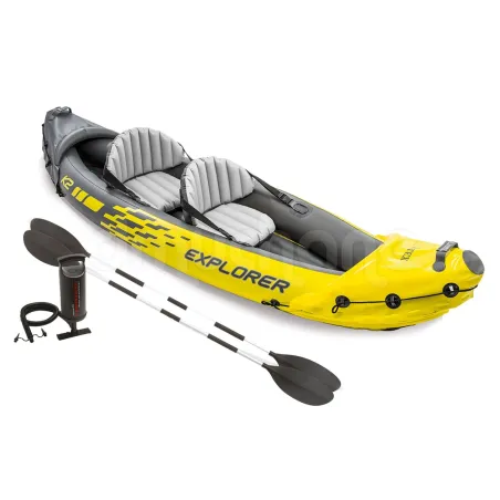 Kayak gonflable Explorer K2 312 cm, parfait pour les loisirs nautiques