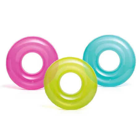 Bouée bleue pour enfants d'un diamètre de 76 cm en PVC durable