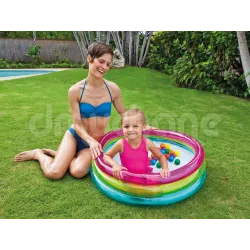 Balles gonflable coloré pour enfants, amusement parfait à la maison ou dans le jardin