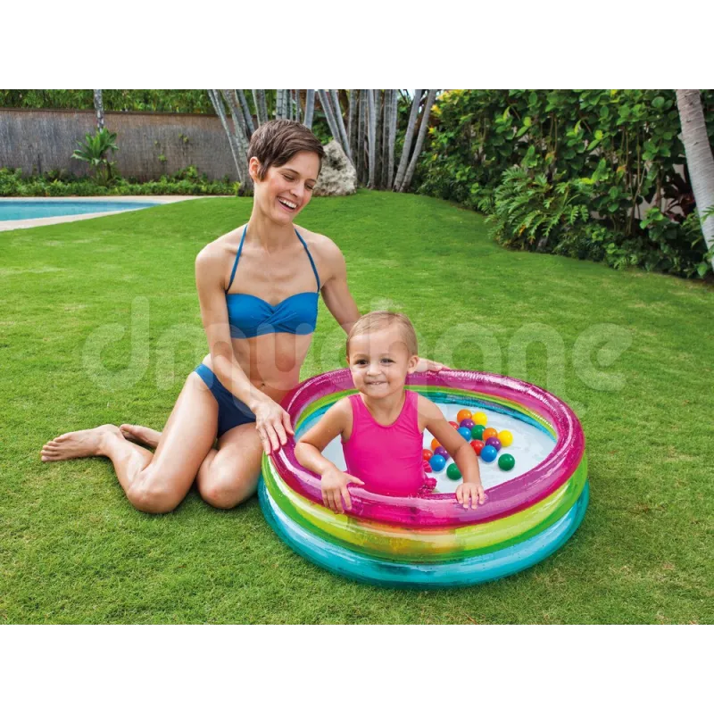 Balles gonflable coloré pour enfants, amusement parfait à la maison ou dans le jardin