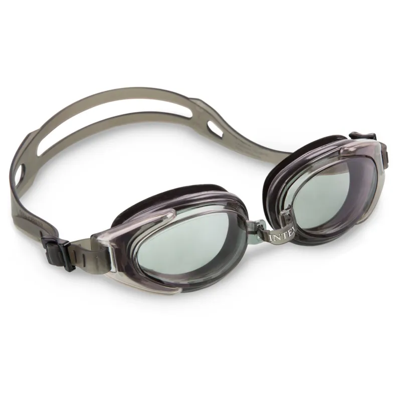 Lunettes de natation grises INTEX 55685, pour un style tendance à la piscine