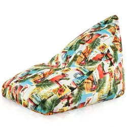 Housse Pour Pouf Poire Bermuda - Impressions Premium