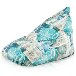 Housse Pour Pouf Poire Bermuda - Impressions Premium
