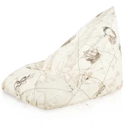 Housse Pour Pouf Poire Bermuda - Impressions Premium