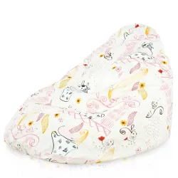 Housse Pour Pouf Poire Drop - Impressions Premium