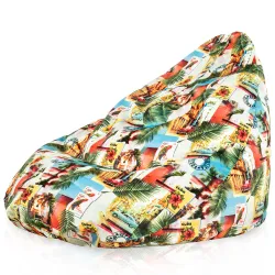 Housse Pour Pouf Poire Drop - Impressions Premium