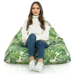 Pouf Poire de Sol XL Bermuda - Outdoor Pro d'extérieur Jardin Imperméable – vue 58
