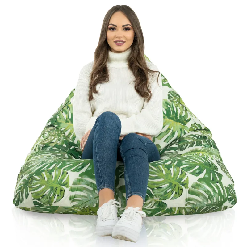 Pouf Poire de Sol XL Bermuda - Outdoor Pro d'extérieur Jardin Imperméable – vue 58