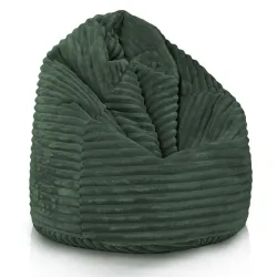 Housse Pour Pouf Poire Enfants - Velours À Grosses Côtes