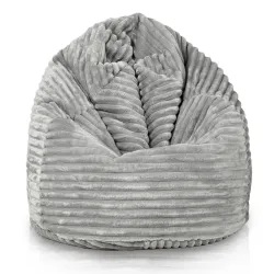 Pouf Poire L pour enfants - Velours Côtelé Stripe – vue 27